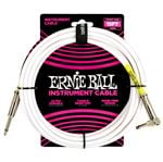 Ernie Ball P06400 Instrument Cable 15' White